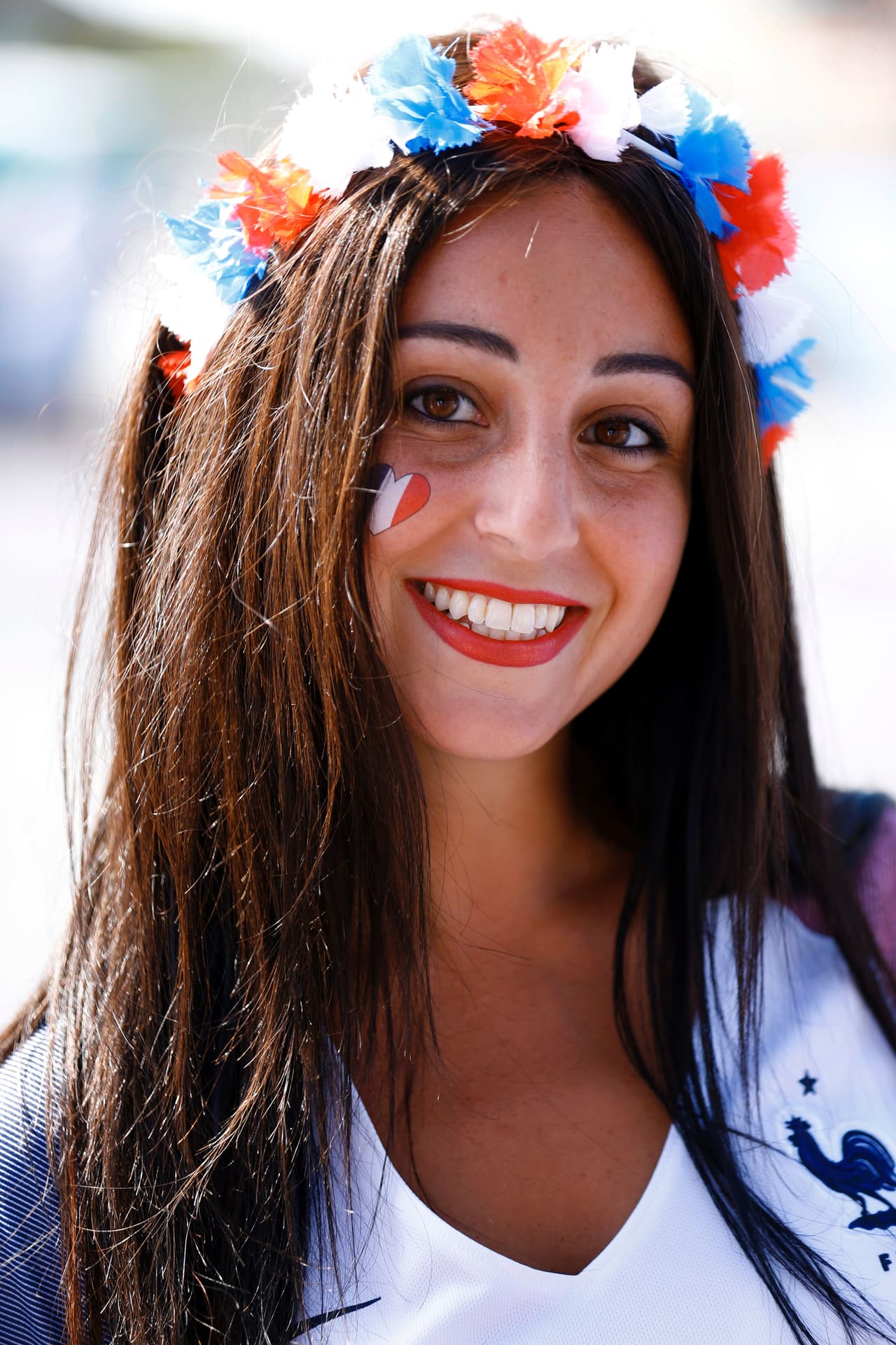 Ellas dieron el toque bello en la final Portugal vs. Francia durante la Eurocopa 2016.