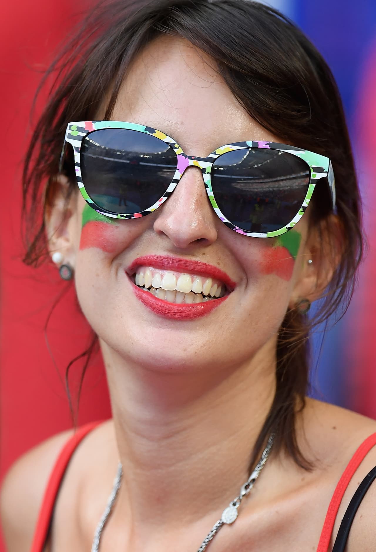 Ellas dieron el toque bello en la final Portugal vs. Francia durante la Eurocopa 2016.