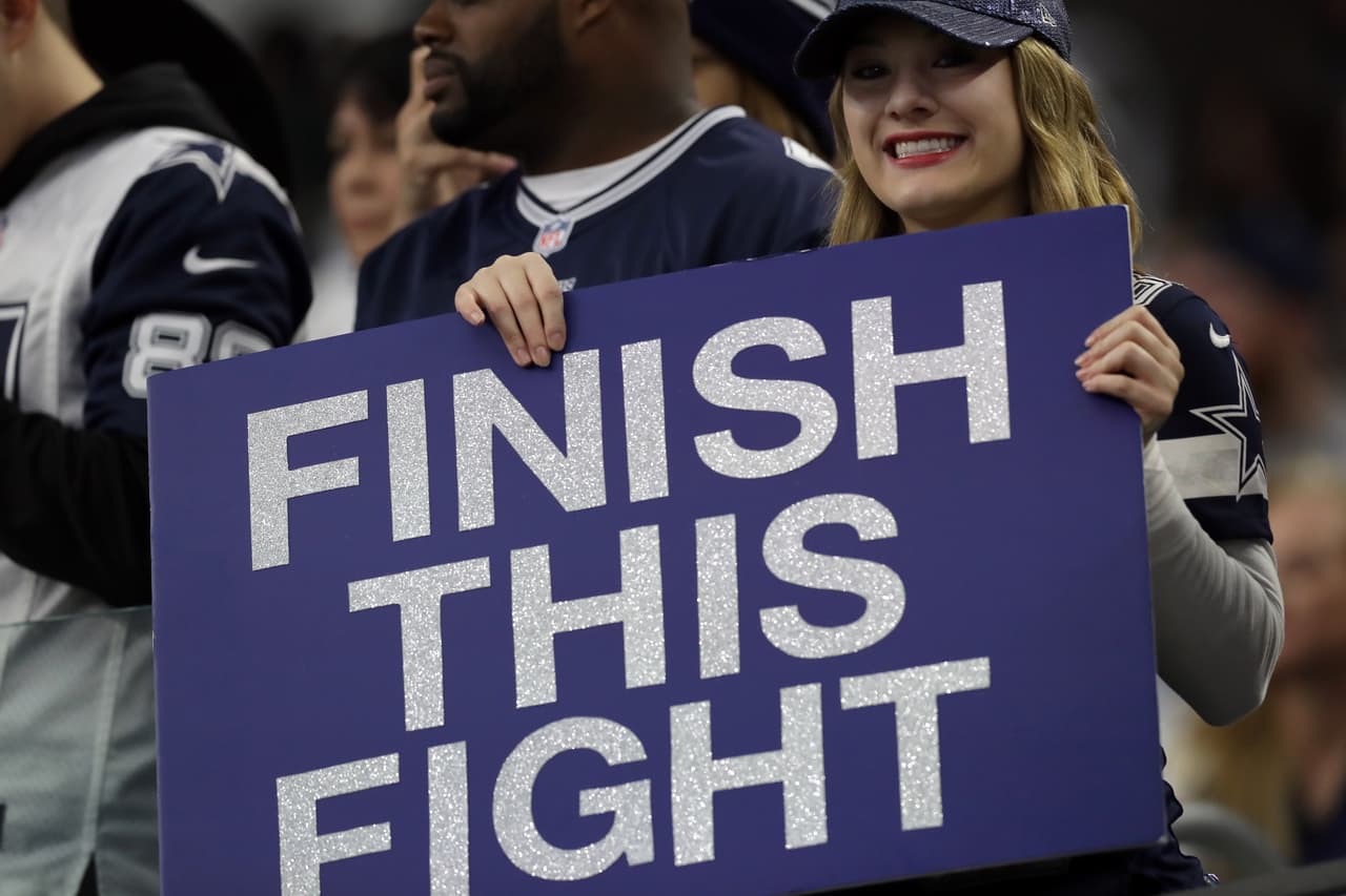 La belleza y energía de las porristas, junto con las ocurrencias y colorido de los fanáticos le dan un ingrediente adicional a la fiesta del fútbol americano de la NFL, en medio de la definición de los equipos que estarán en el Super Bowl.