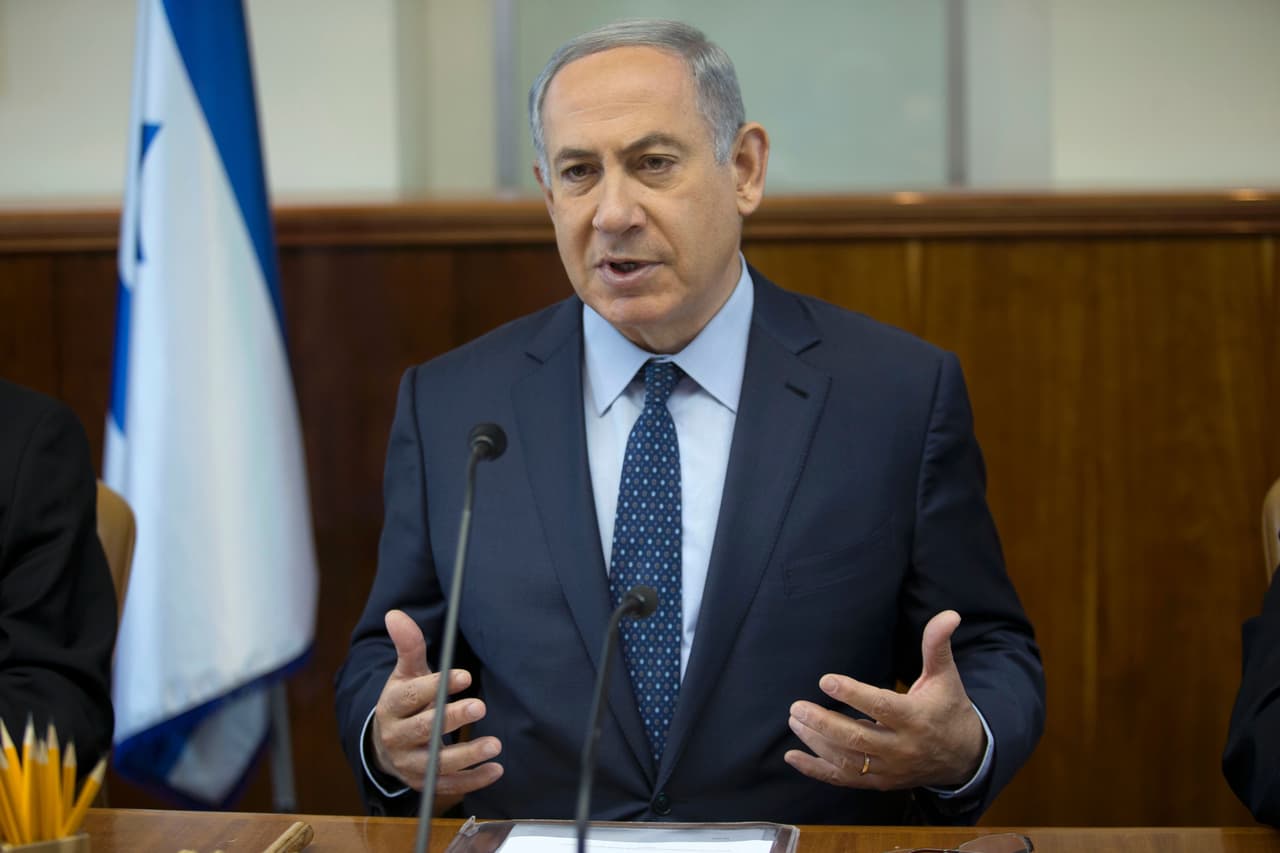 Benjamin Netanyahu, primer ministro israelí