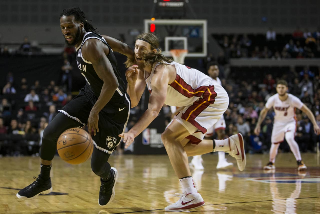 Disfruta de las imágenes del emocionante partido de temporada regular celebrado en Ciudad de México entre el Miami Heat y los Nets de Brooklyn.