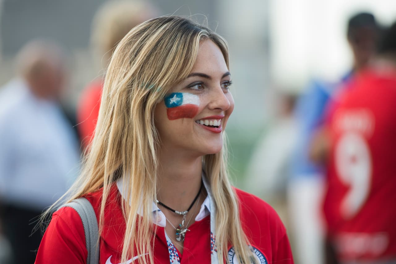 Hermosas banderas chilenas...