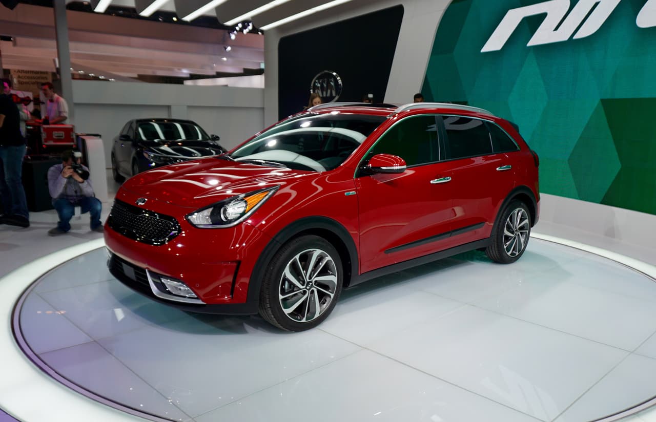 La Kia Niro 2017 debutó este jueves en el Auto Show de Chicago