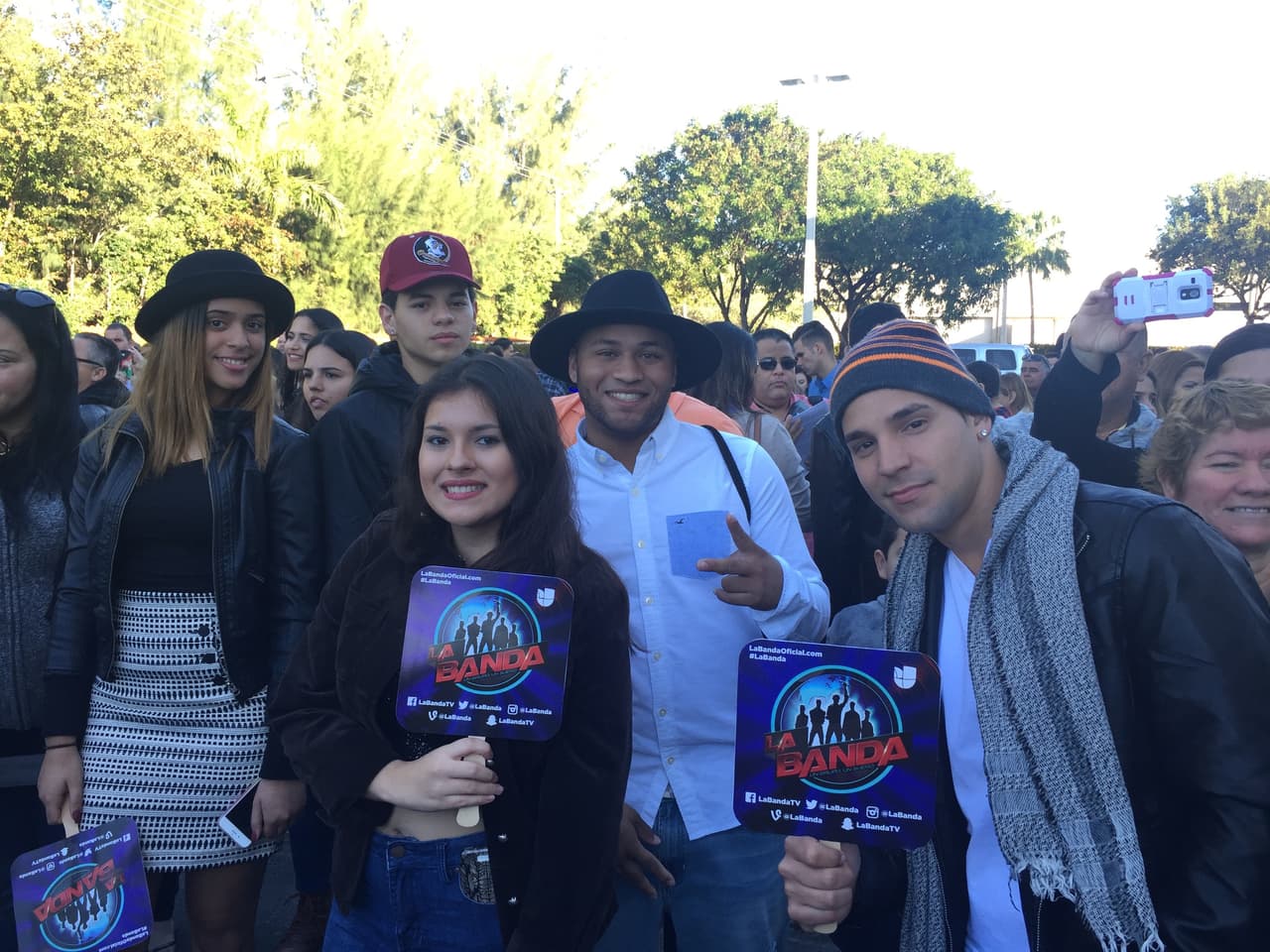 Una vez más Miami demostró que quiere ser parte del fenómeno de La Banda y es que cientos de chicos y chicas se presentaron para dar el primero paso, y con ilusión continuar su camino en la música y dar a conocer su talento frente al mundo.