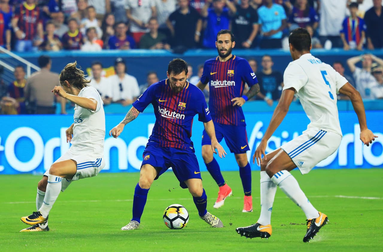 Una buena jugada individual de la
<i>Pulga, </i>que definió de zurda.