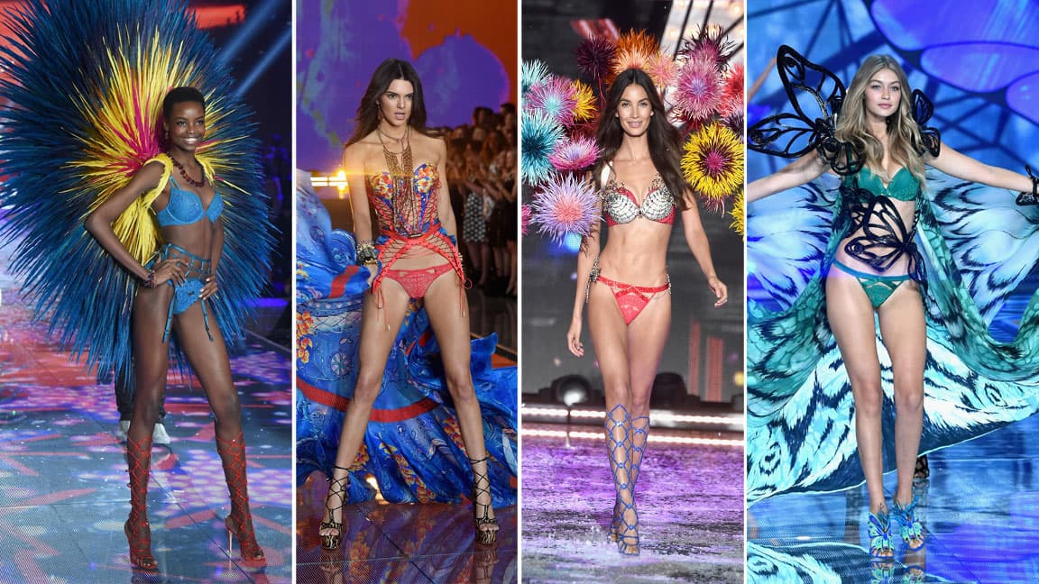 ¡Luces, cámaras, acción!.. Los angelitos de Victoria's Secret se pusieron sus alas y nos deleitaron con su belleza.