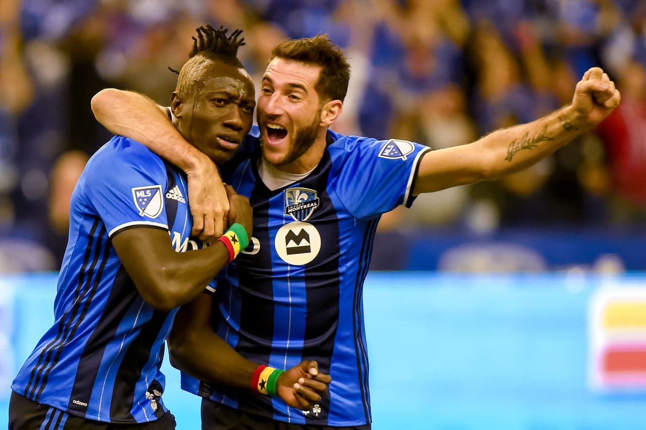 Dominic Oduro e Ignacio Piatti, dos puntales del Impact. (USA Today Images)