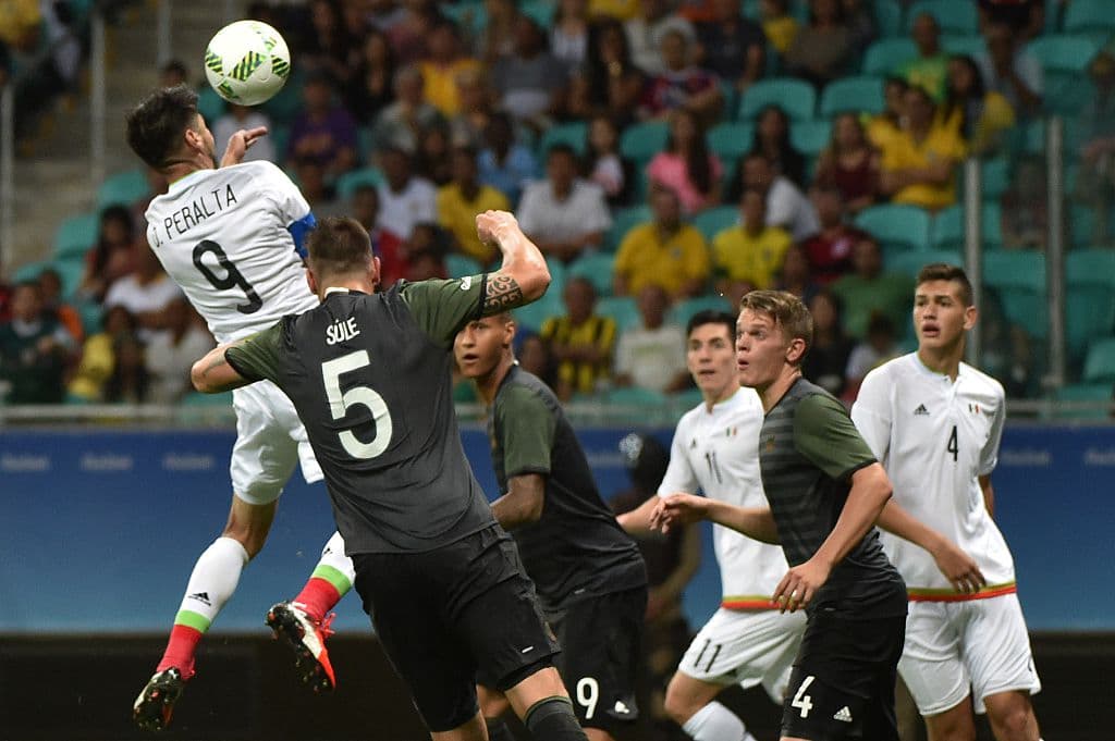México inició la defensa del oro olímpico con un empate a dos goles ante Alemania