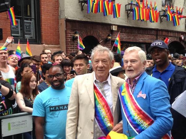Miles marcharon por las calles de Manhattan para celebrar el Orgullo Gay.