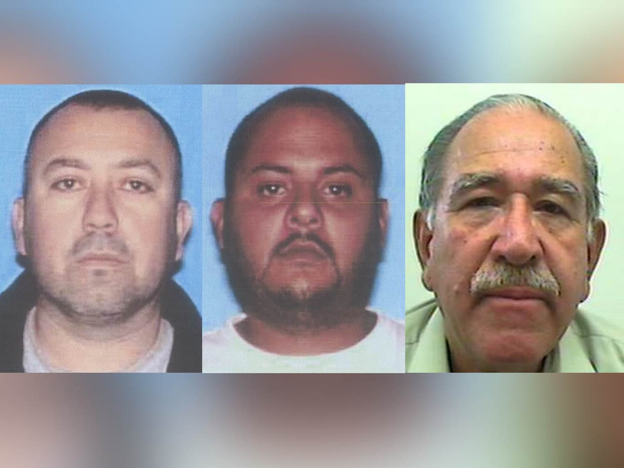 J.L. Guízar (i), L. Álvarez (c) y R. Castañeda (d), acusados de blanqueo