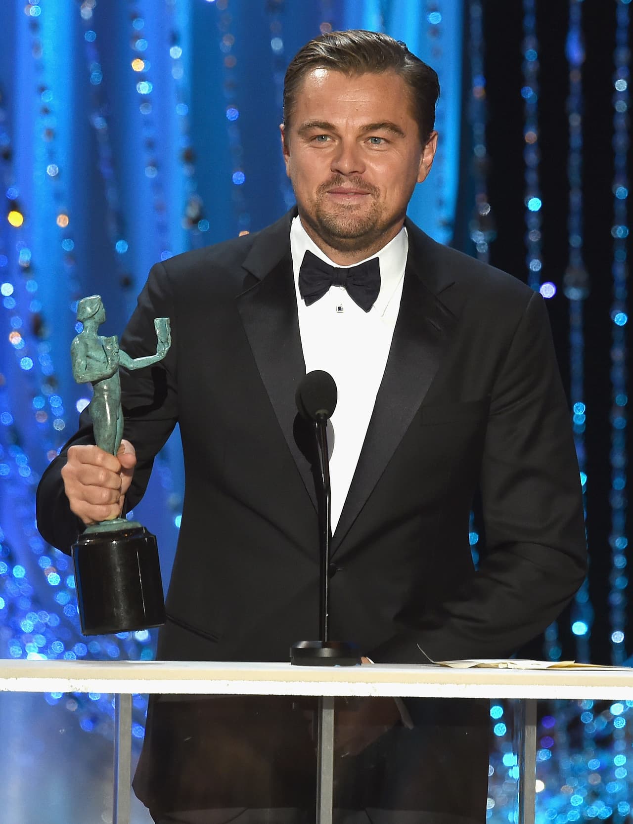 DiCaprio agradeció el trabajo de González Iñárritu y el 'Chivo' Lubezki.