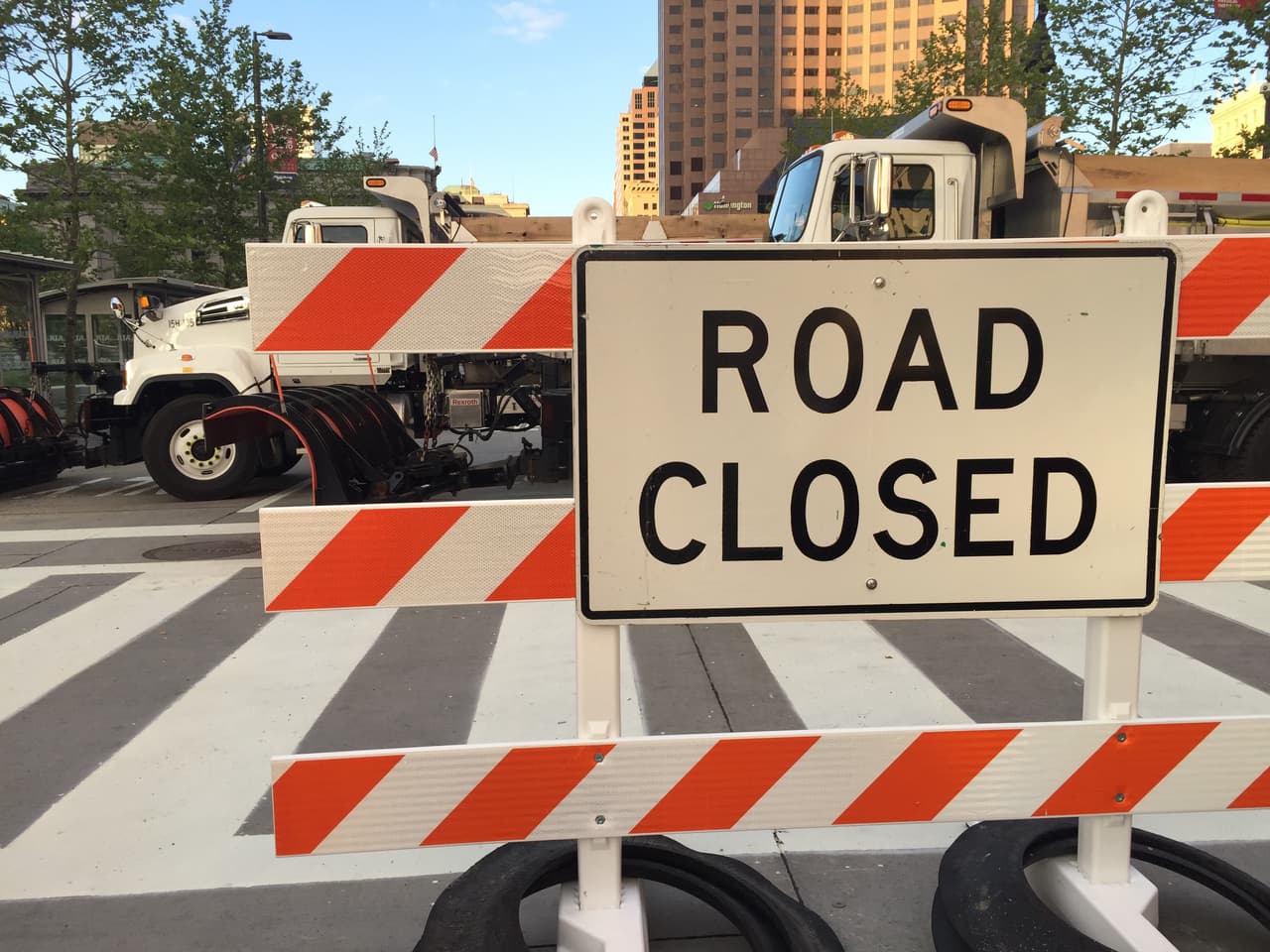 Calles cortadas en los alrededores del estadio