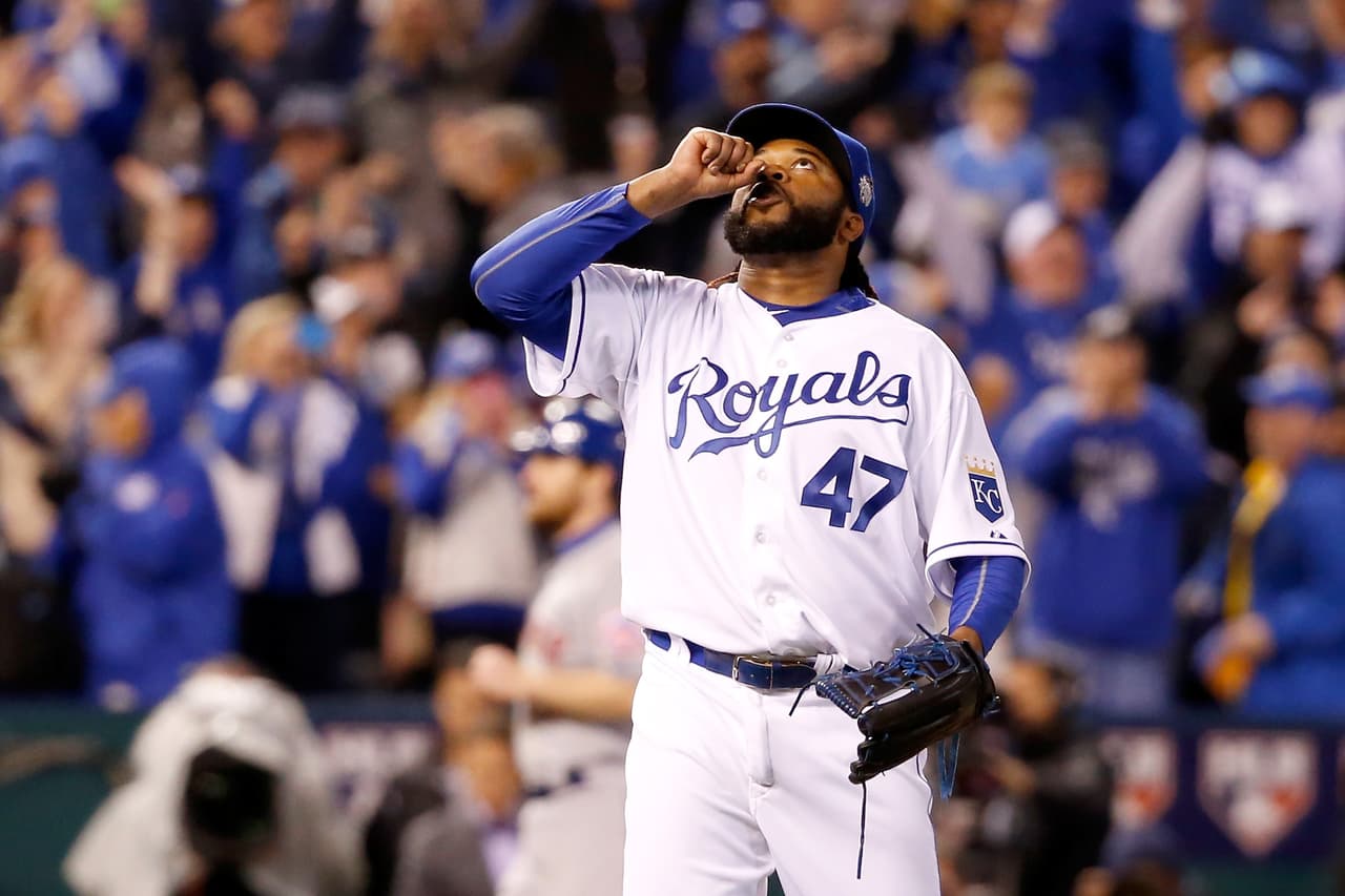 Johnny Cueto ganó la Serie Mundial con Kansas City