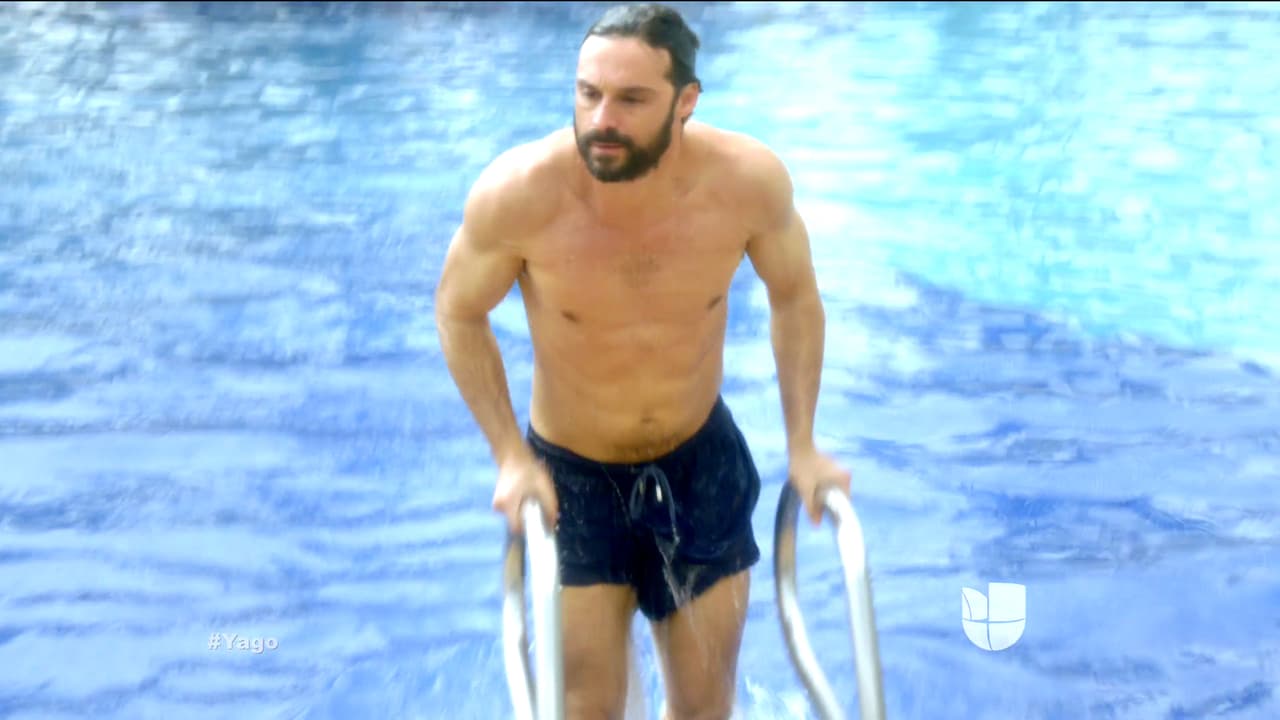 Y no perdió oportunidad para mostrar su cuerpazo.