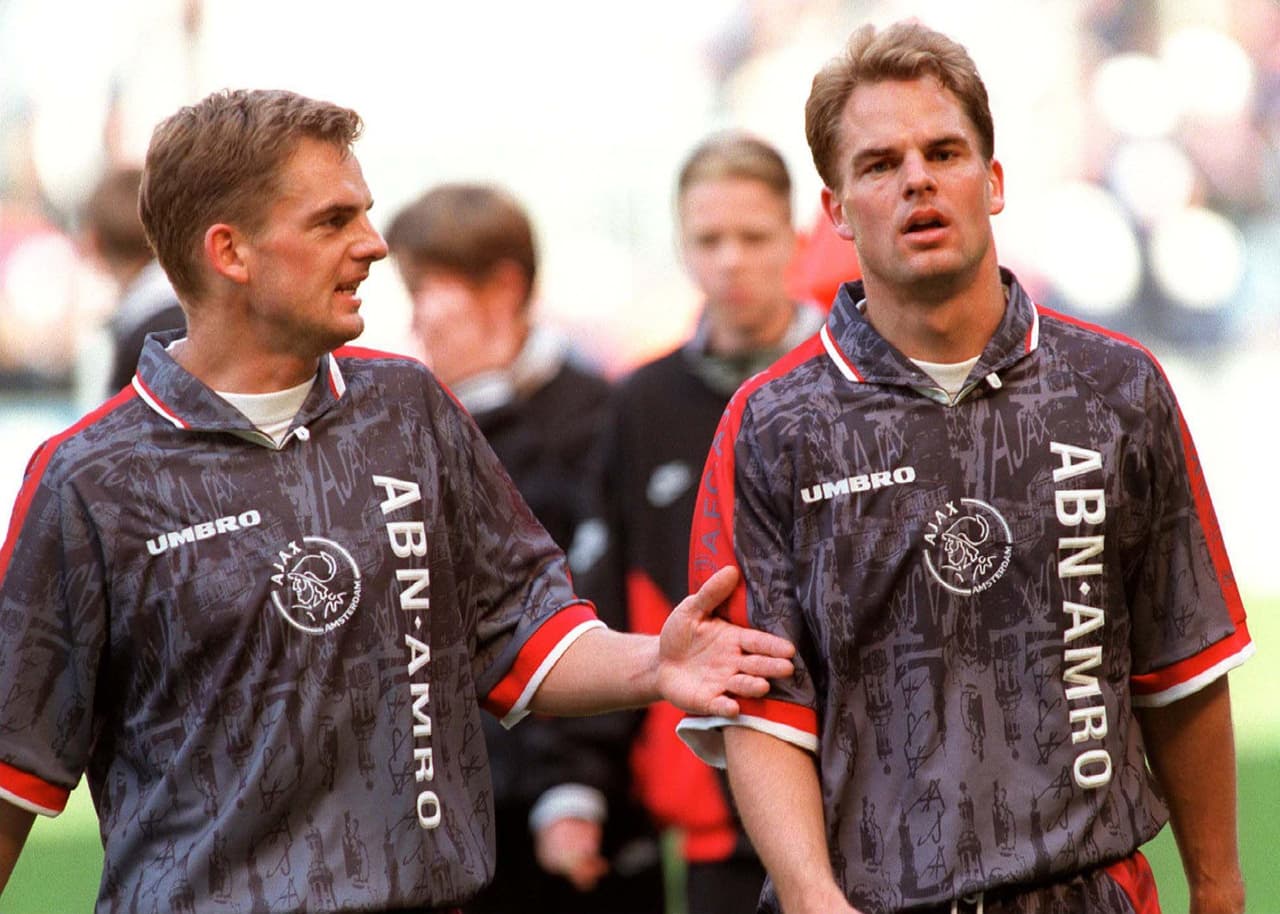 Los hermanos Frank y Ronald de Boer fueron prácticamente inseparables. Uno defensa central y el otro lateral, fueron compañeros en Ajax, Barcelona y en la selección de Holanda, donde alcanzaron las semifinales en el Mundial de Francia 98.