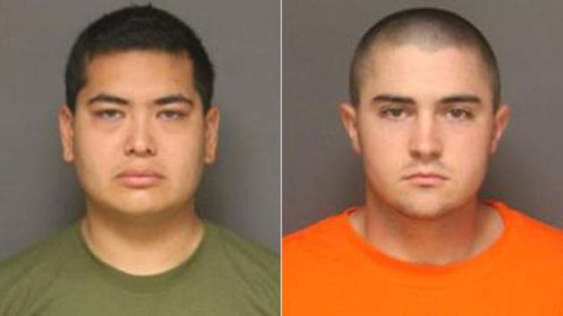 Los detenidos, Josh Acosta y Frank Felix.