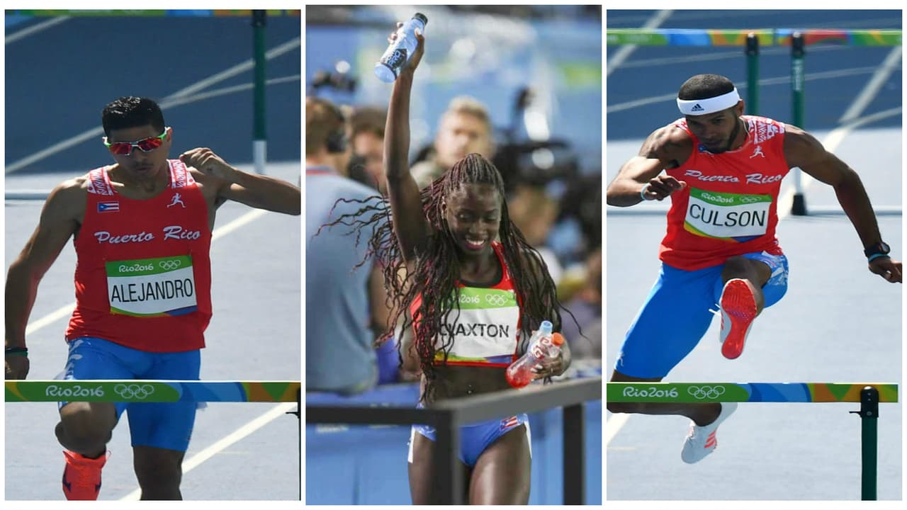 Eric Alejandro, Grace Claxton y Javier Culson