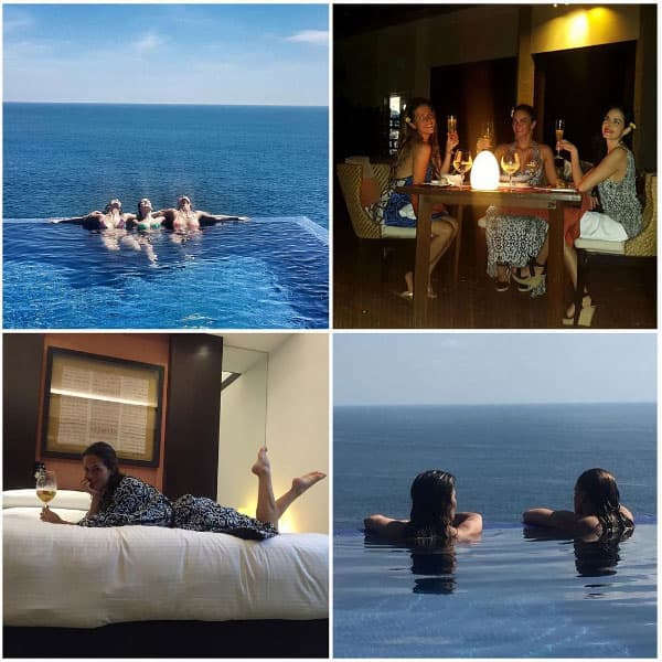 Este viaje será inolvidable para las tres, pero sobre todo para Claudia.