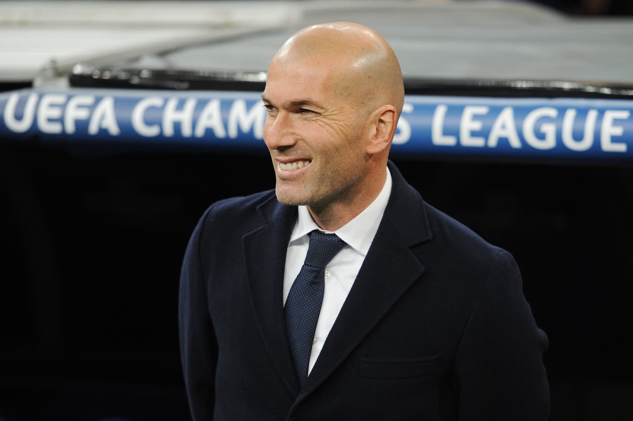 Zidane confía en que remontarán en el Bernabéu