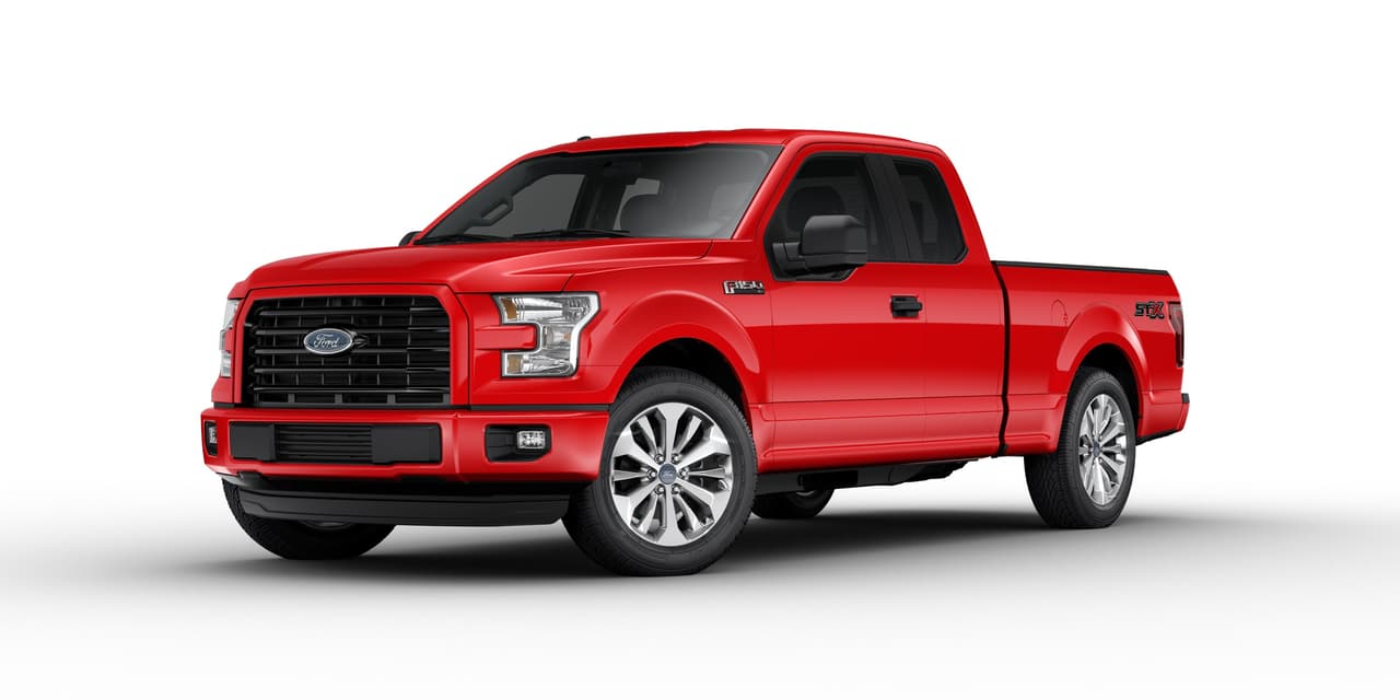 La Ford-F150 STX 2017 es una de las versiones deportivas de la pickup grande de Ford así como una de las beneficiarias del nuevo motor.