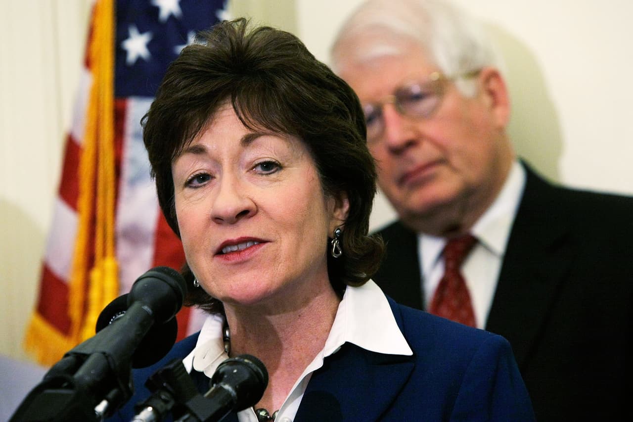 La senadora Susan Collins (republicana de Maine) se opuso al proyecto de ley (AHCA) alegando los efectos perjudiciales que tendría en los votantes de la tercera edad.
