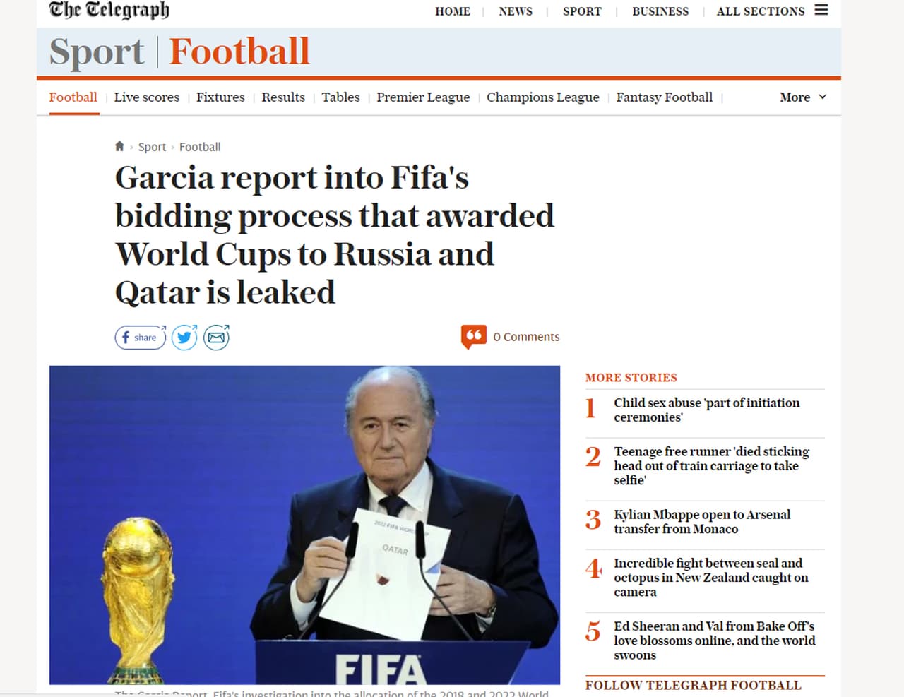 Ahora, el diario alemán Bild y la prensa británica han divulgado que poseen copias de un documento clasificado conocido como 'El Reporte García'.