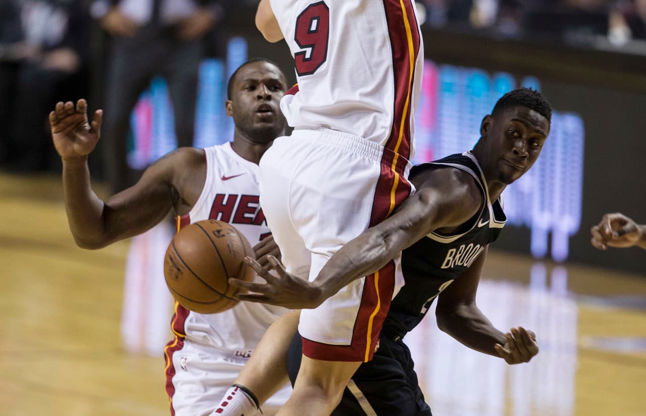 Disfruta de las imágenes del emocionante partido de temporada regular celebrado en Ciudad de México entre el Miami Heat y los Nets de Brooklyn.