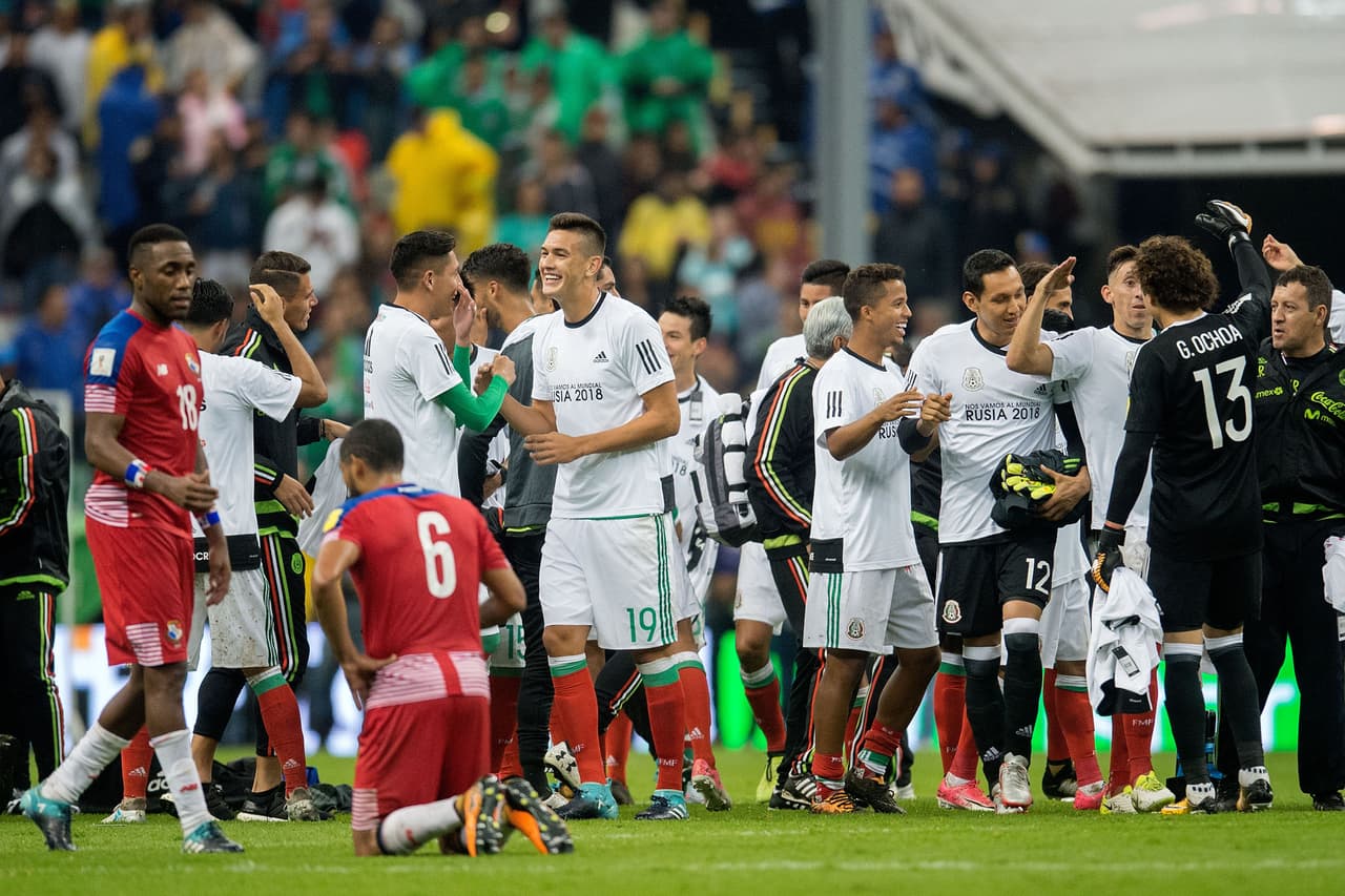 NOS VAMOS A RUSIA era el mensaje de las camisetas de los seleccionados mexicanos.