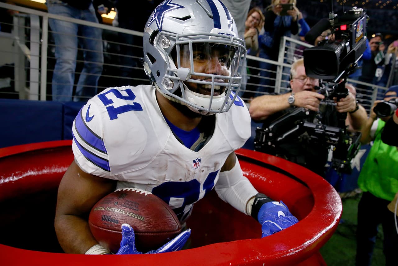 Ezekiel Elliott salió ileso tras un choque automovilístico menor