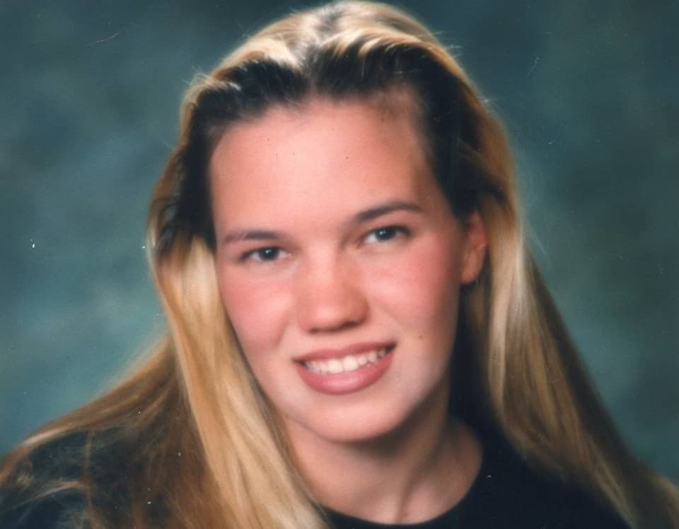 La joven estudiante Kristin Smart, desaparecida hace 20 años en el campus universitario de Cal Poly.