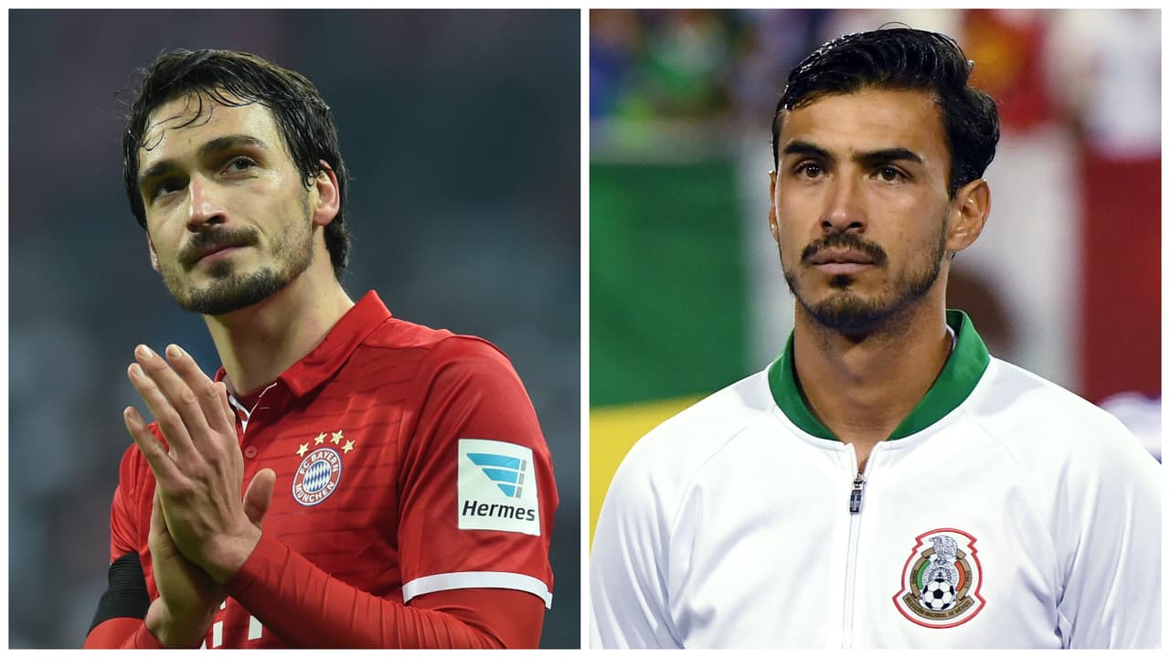 Otros que fueron clonados y separados son ahora dos elegantes zagueros centrales: Mats Hummels del Bayern Munich y Oswaldo Alanís del Guadalajara.