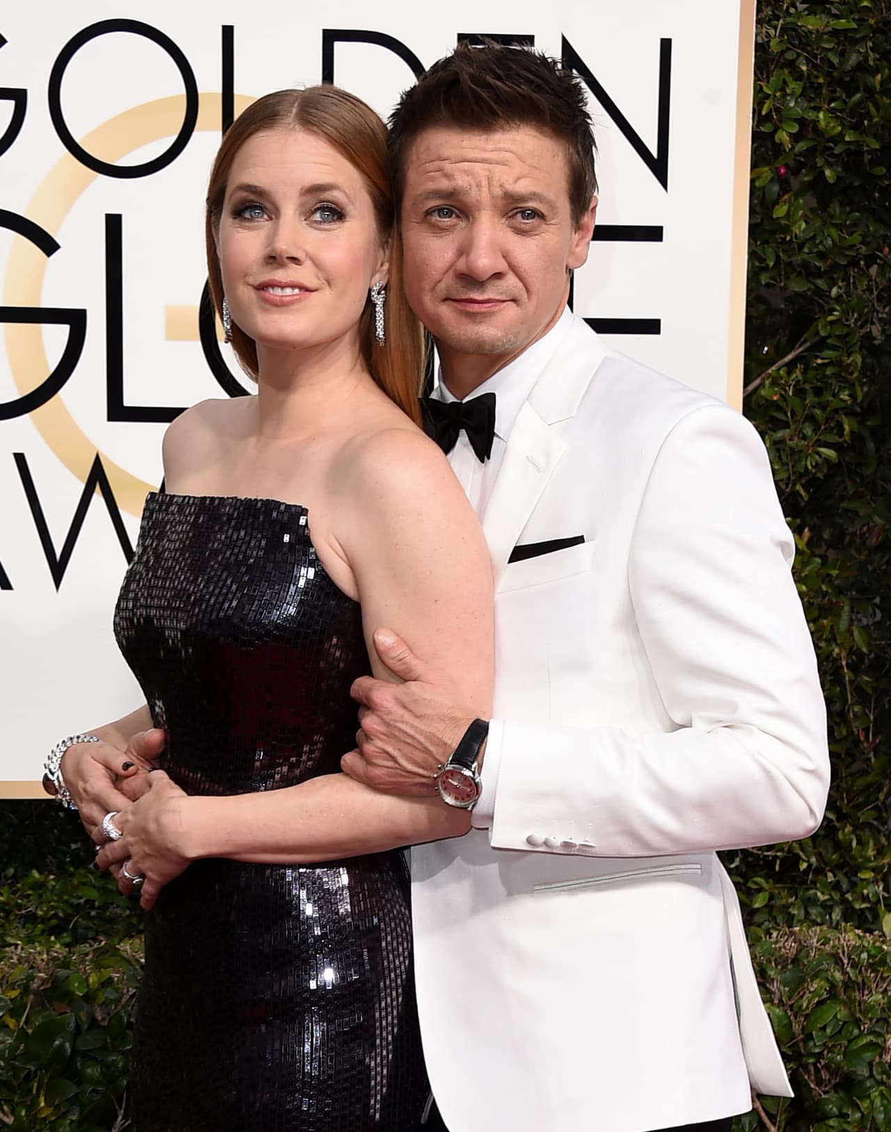 Amy Adams y Jeremy Renner.