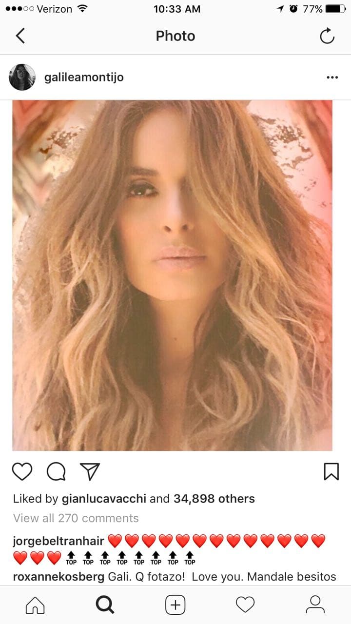 No importa si la foto de la presentadora es provocadora.