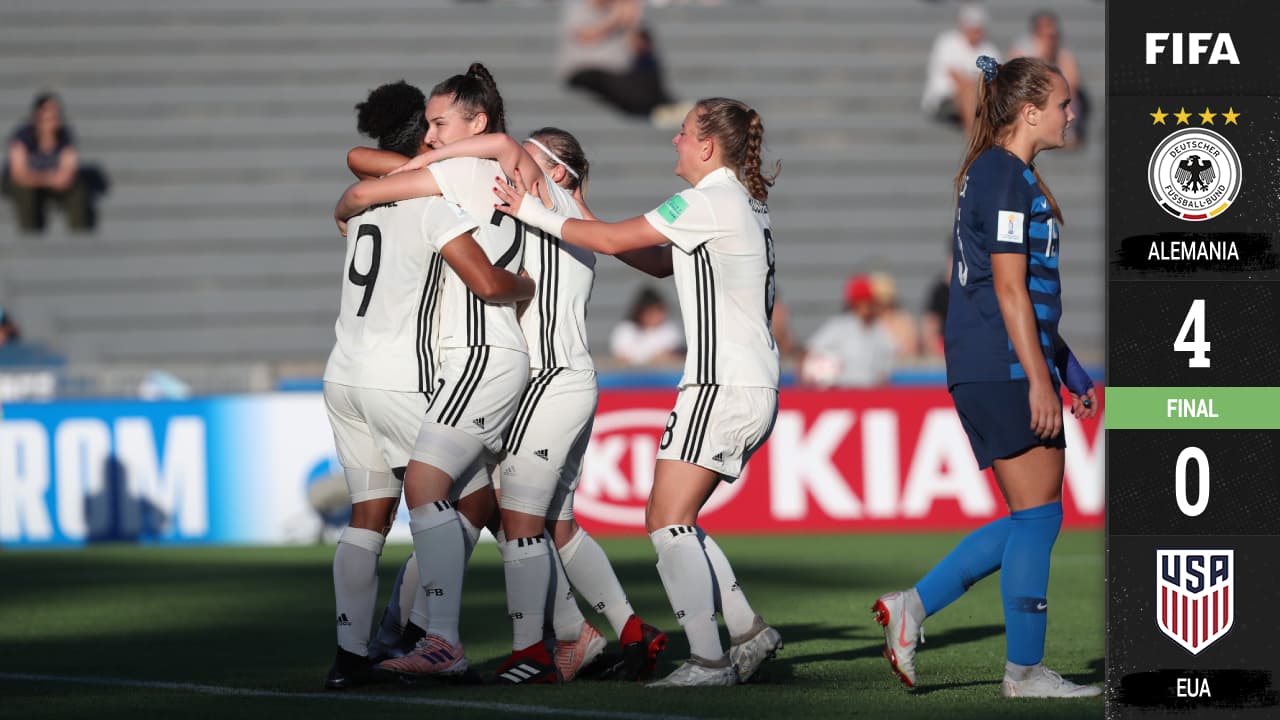 Alemania acabó el 'sueño americano' en Mundial femenil Sub-17