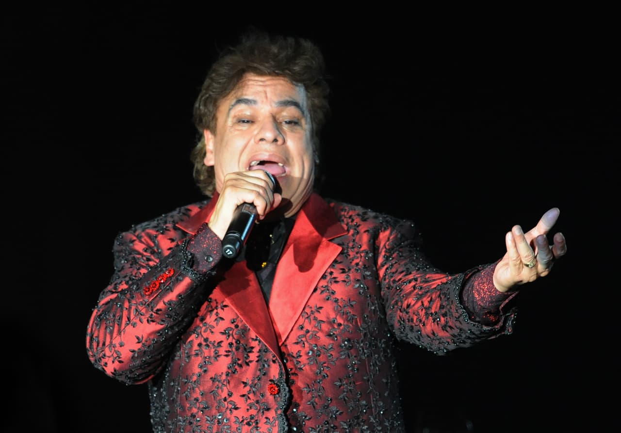 Así lució Juan Gabriel en un show en Las Vegas en 2009
