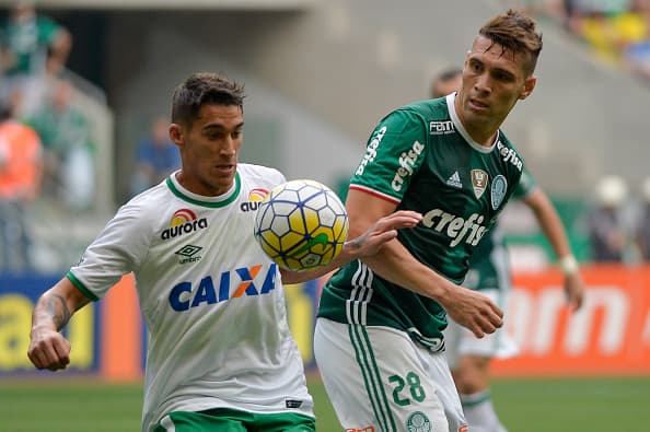 Chapecoense disputó el pasado domingo su último partido ante Palmeiras