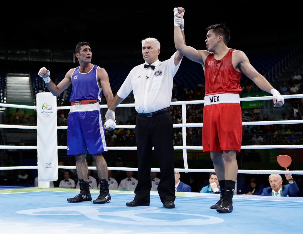 El 'Chino' accedió directo a los cuartos de final, una vez que se dio a conocer que quien sería su rival en octavos, el irlandés Michael O'Reilly
<b>,</b> quedó fuera de los Juegos Olímpicos al no prosperar una apelación a su veto provisional por dopaje.