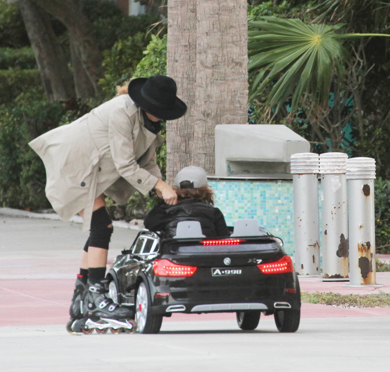 Pau dejó de preocuparse por las cámaras y se dispuso a disfrutar de su embarazo.