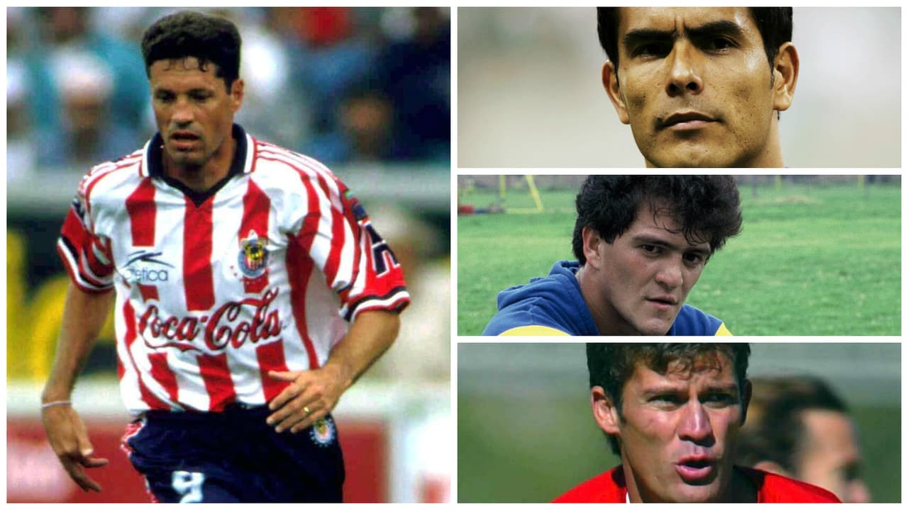 Un aficionado jamás se pondría los colores del acérrimo rival, pero algunos futbolistas no han tenido problema en vestir las dos playeras.