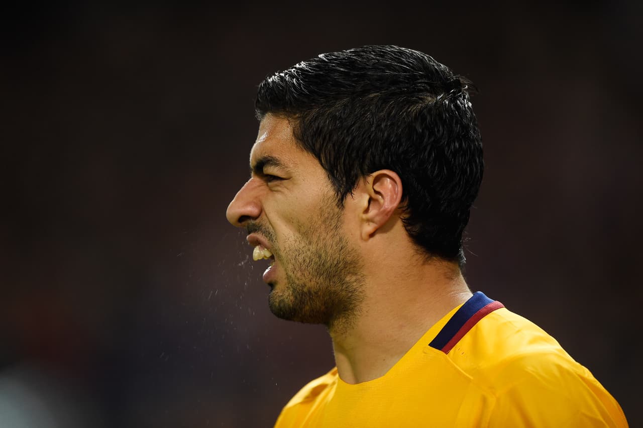 Luis Suárez reflejó el gran esfuerzo que tuvieron que emplear los culés en el choque de vuelta de cuartos de final.