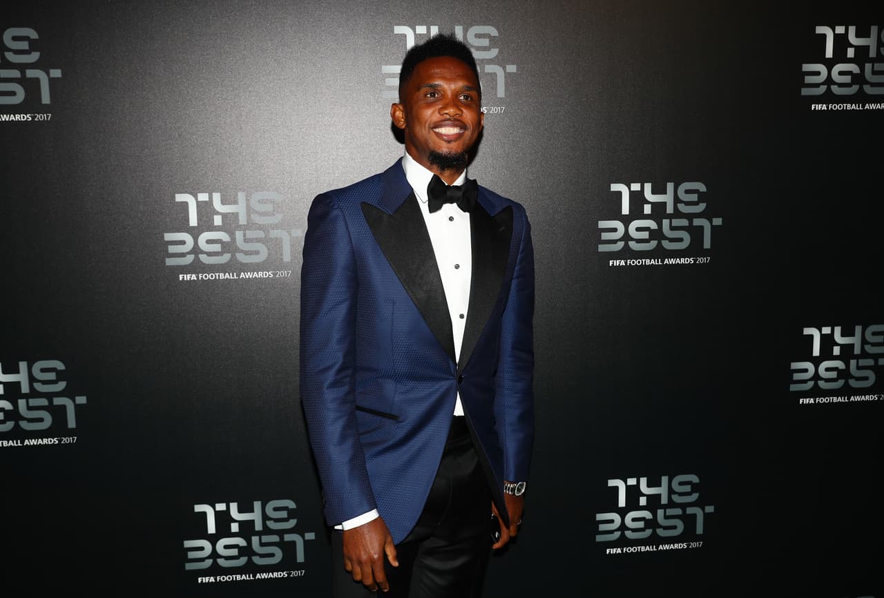 El camerunés Samuel Eto'o entregó el premio a la mejor fanaticada.