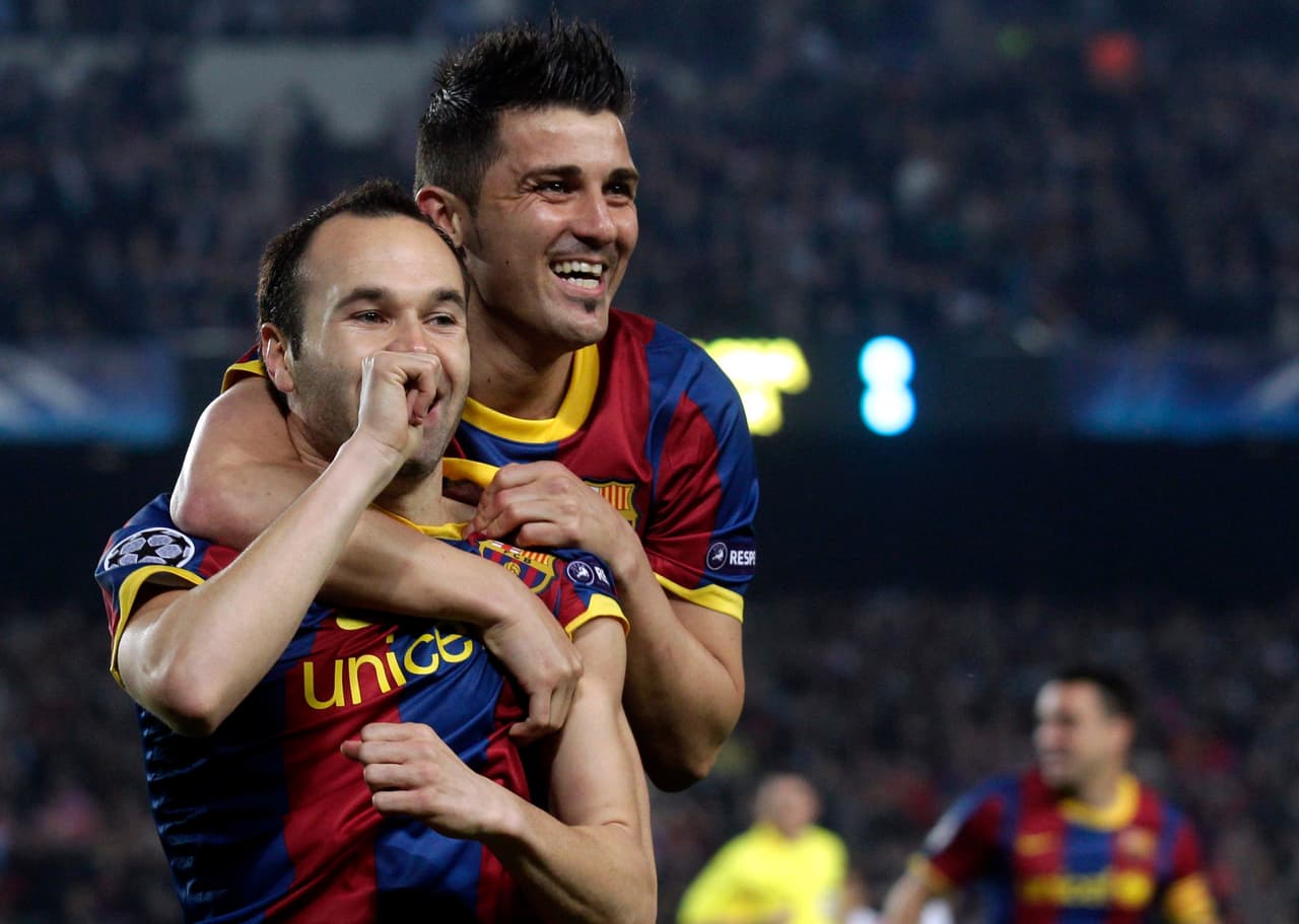 ¿Volverán a estar juntos Andrés Iniesta y David Villa en New York City FC?