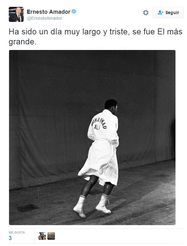 Falleció el llamado mejor boxeador del mundo y el mundo del deporte lamenta la muerte de Muhammad Ali.