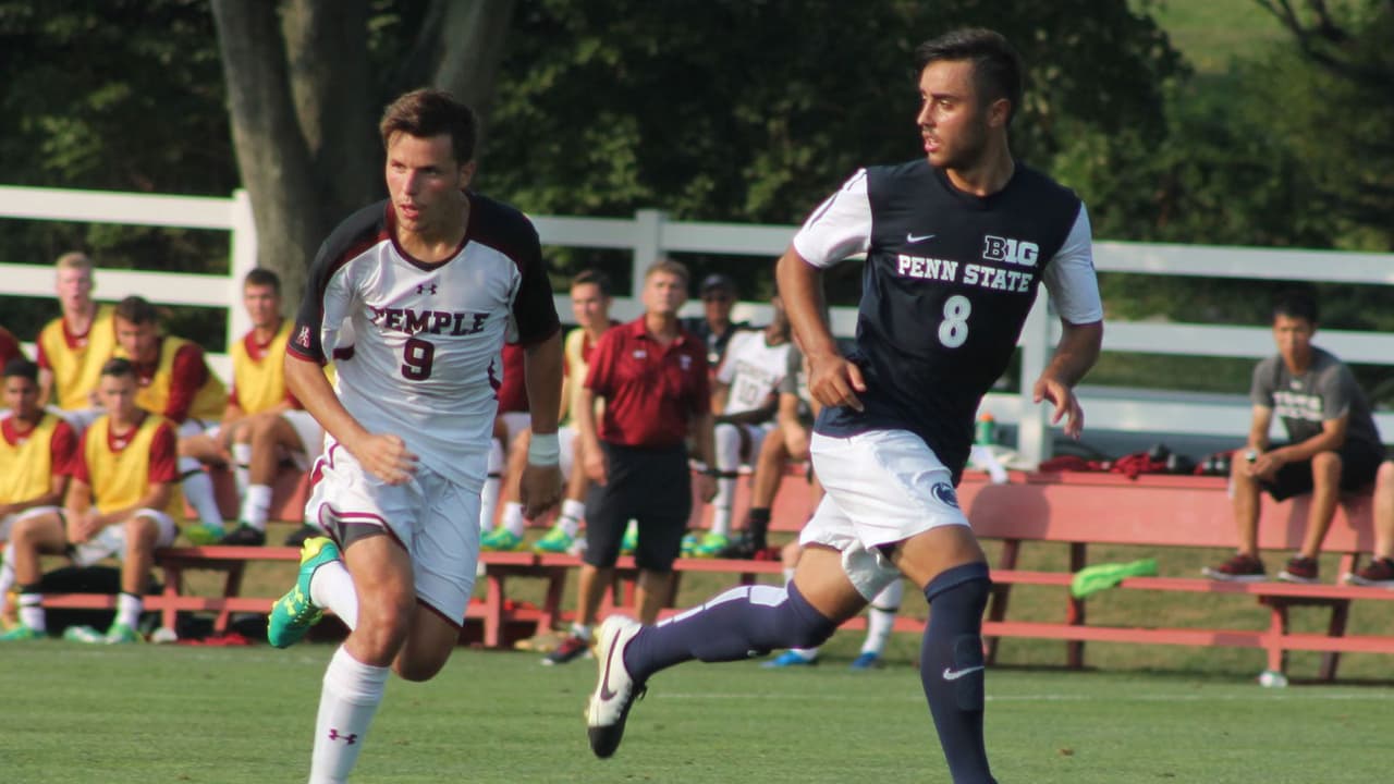 Jorge Gómez Sánchez anotó casi 40 goles para la Universidad de Temple.
