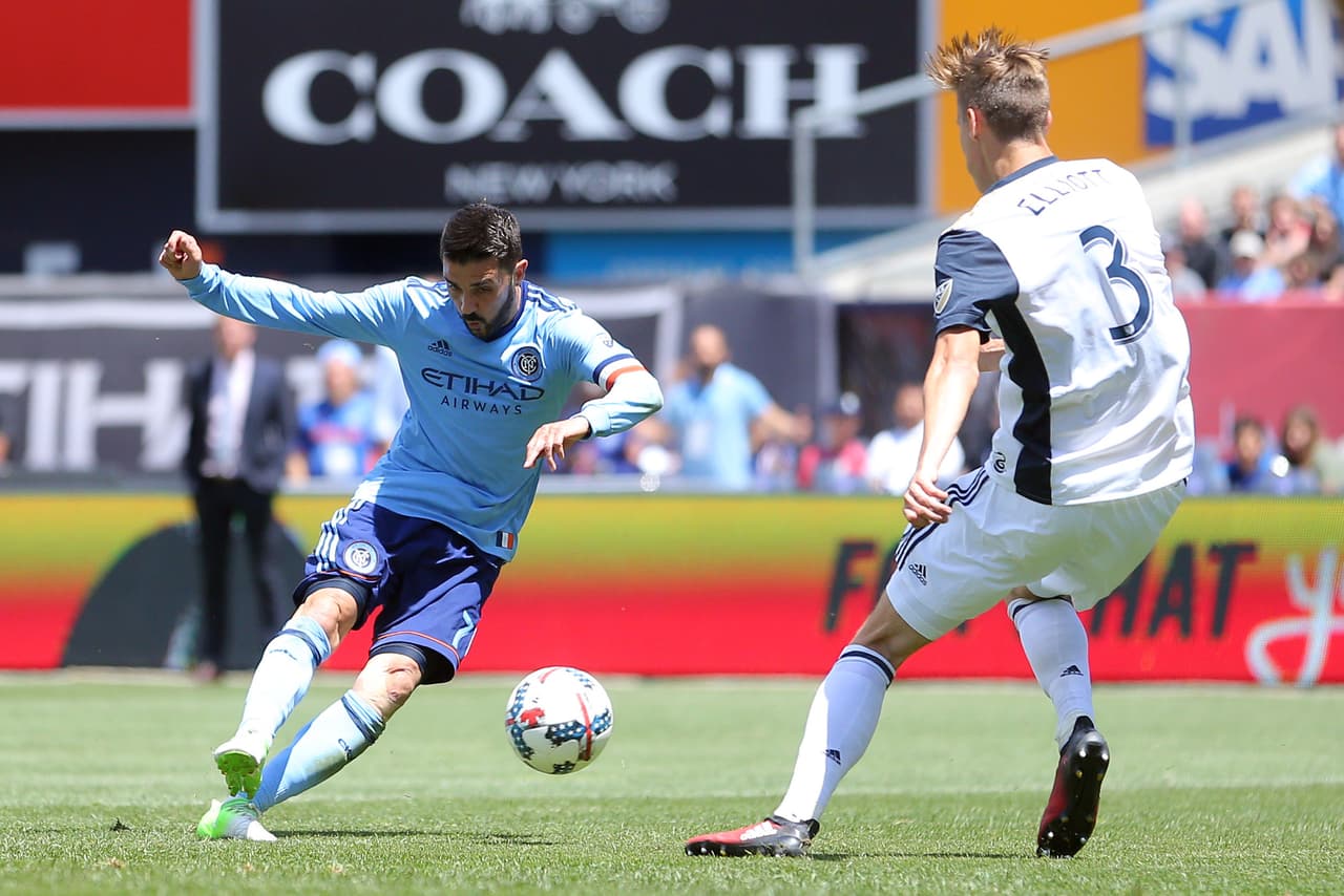 New York City FC reaccionó a tiempo para vencer 2-1 al Philadelphia Union