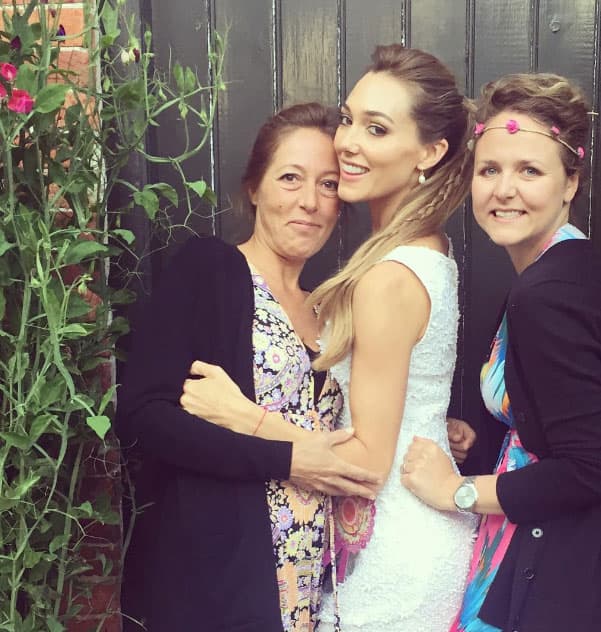 La feliz novia compartió varias imágenes en su cuenta de Instagram.