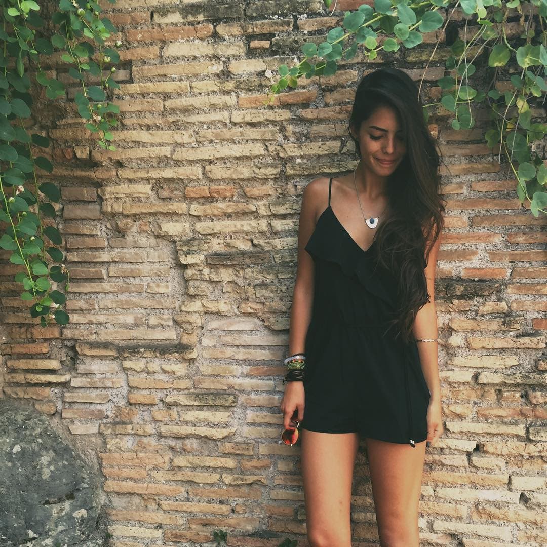 María aprovechó el verano para hacer este inolvidable viaje.