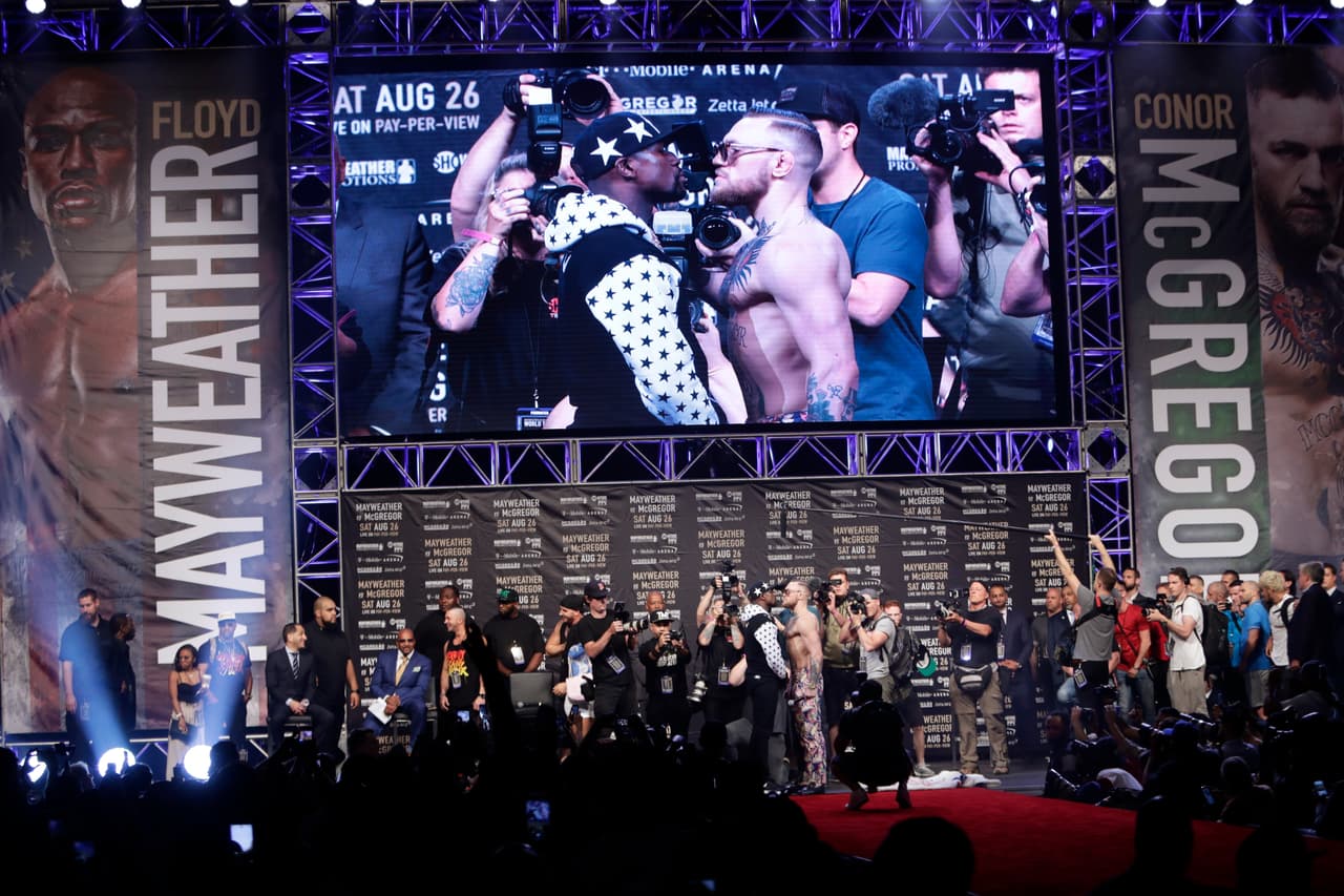 La gira promocional del combate terminará este viernes en Londres con el cuarto cara a cara.