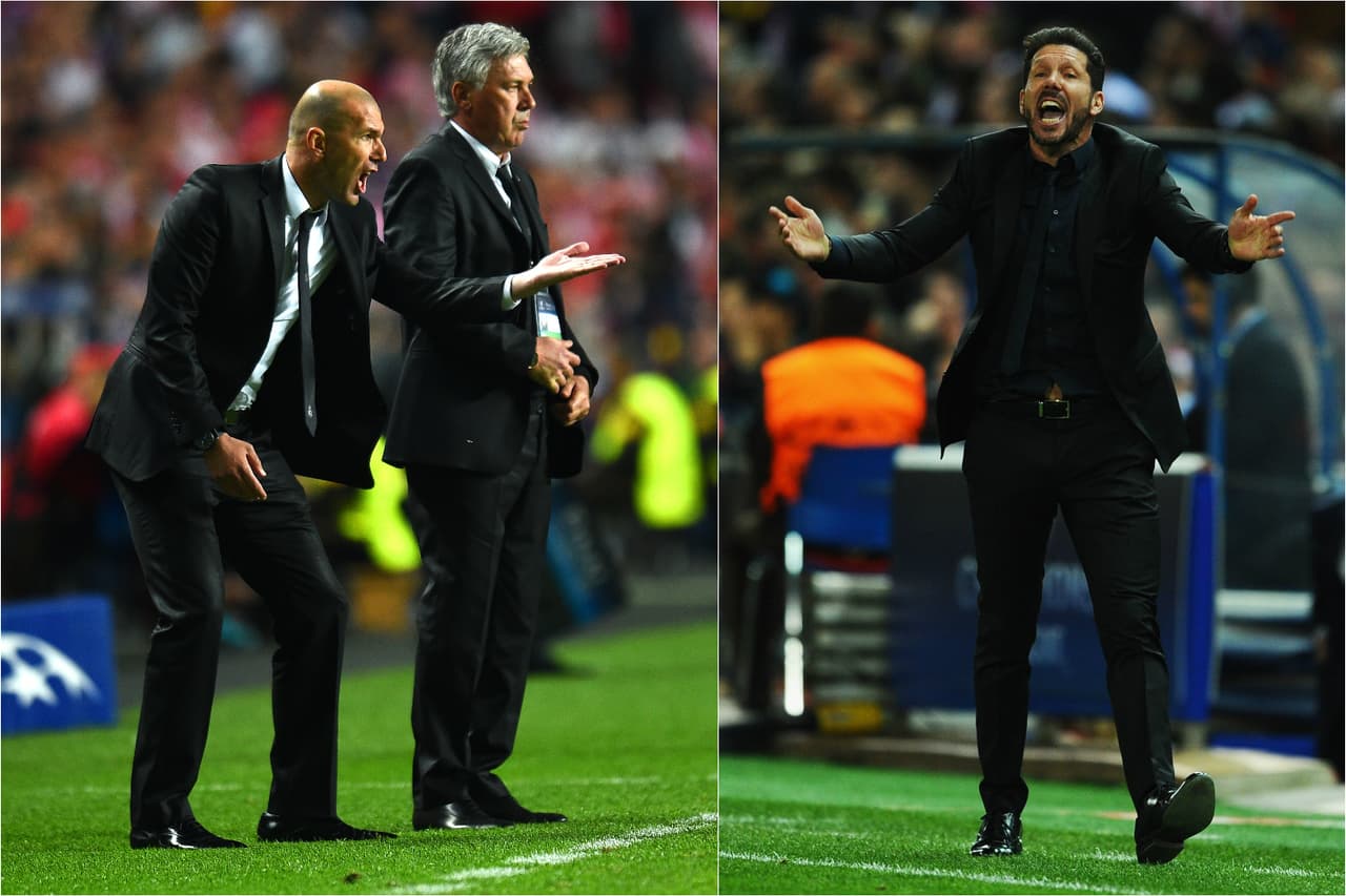 Zidane y Simeone, la elegancia vs. la garra