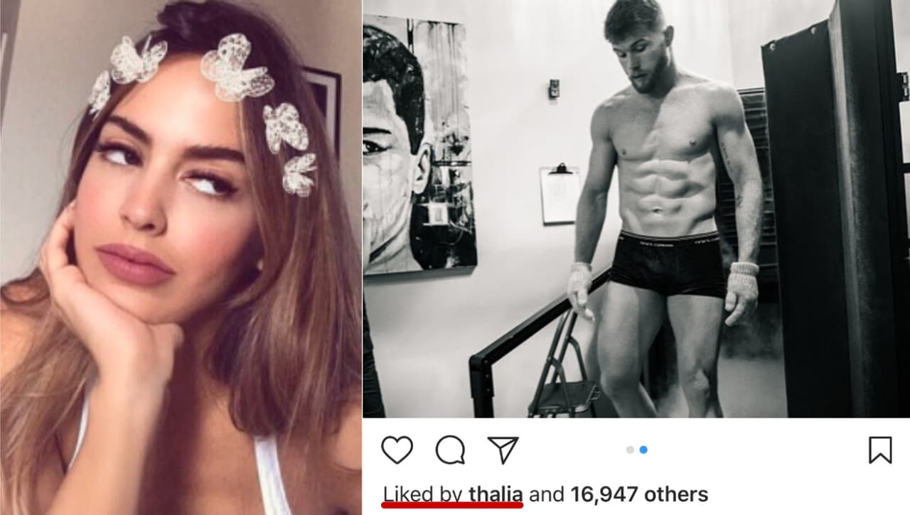 Shannon de Lima no le ha regalado un 'like' a 'Canelo' desde hace más de un mes.